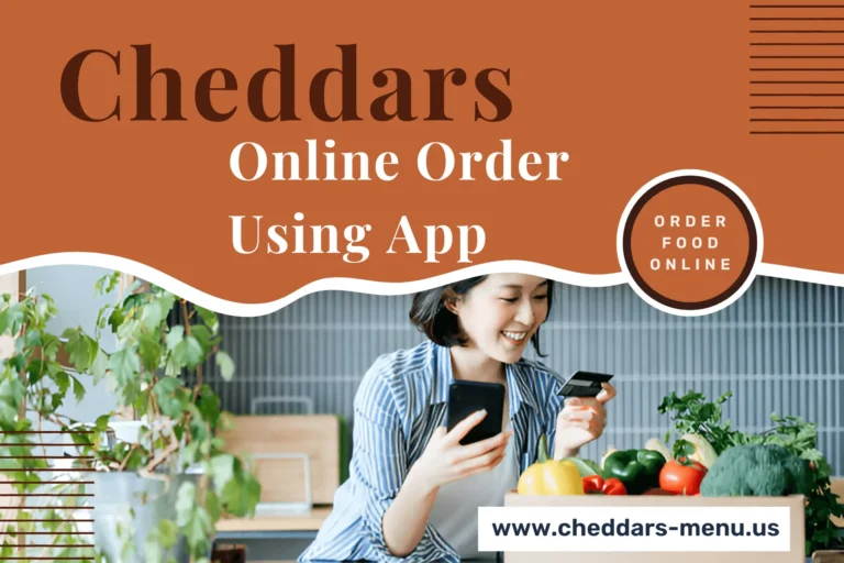 Cheddars Online order