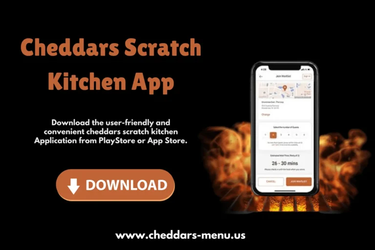 Download & Login Cheddars scratch Kitchen Application