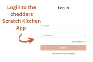 Login to the cheddars Scratch Kitchen